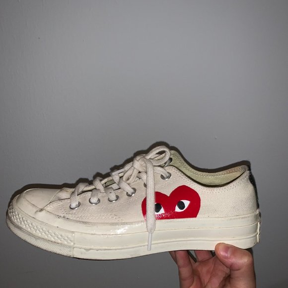 CDG Low Top Converse - Picture 3 of 5